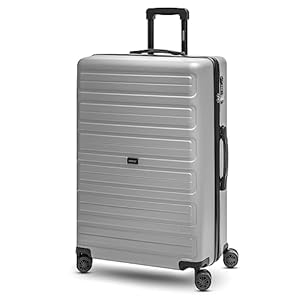 REDOLZ großer Hartschalen Check-in Koffer | XL Trolley 53 x 26 x 75 cm aus hochwertigem ABS Material | Ultra-leicht nur 4,32 kg für Damen & Herren | 4 Doppelrollen & TSA-Schloss (Essentials 08)