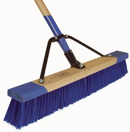 Jensen Harper Brush Works 24-Inch Push Broom With Handle Brace 557924A