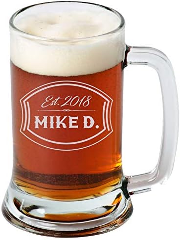 Personalized | Custom Engraved Beer Mugs 16oz