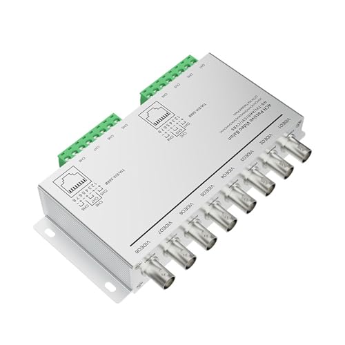 Extensor de balun de vídeo resistente a la intemperie con cancelación de ruido para instalaciones al aire libre para redes de cámaras de seguridad con cables existentes