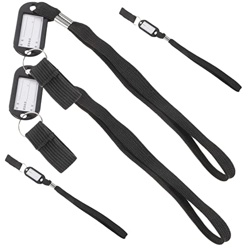 OHPHCALL 4pcs Cane Lanyard Wrist Strap Ergonomic Anti-Lost Design for Walking Canes Lightweight Comfortable Easy to Clean Visible Color for All Users