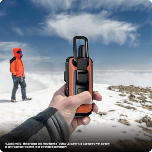 TUSITA Carabiner Clip Accessory Compatible with Garmin Handhelds - GPS System Accessories 010-12897-01