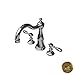 Newport Brass 3-1776/01 Victoria Double Handle Roman Tub Faucet with Metal Lever Handles, Forever Brass