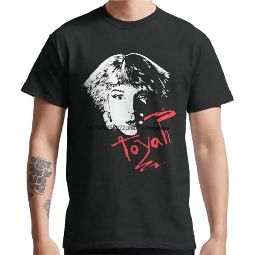 ddvvtuuwh Men-Tshirts-Toyah-Women-t-Shirt Black