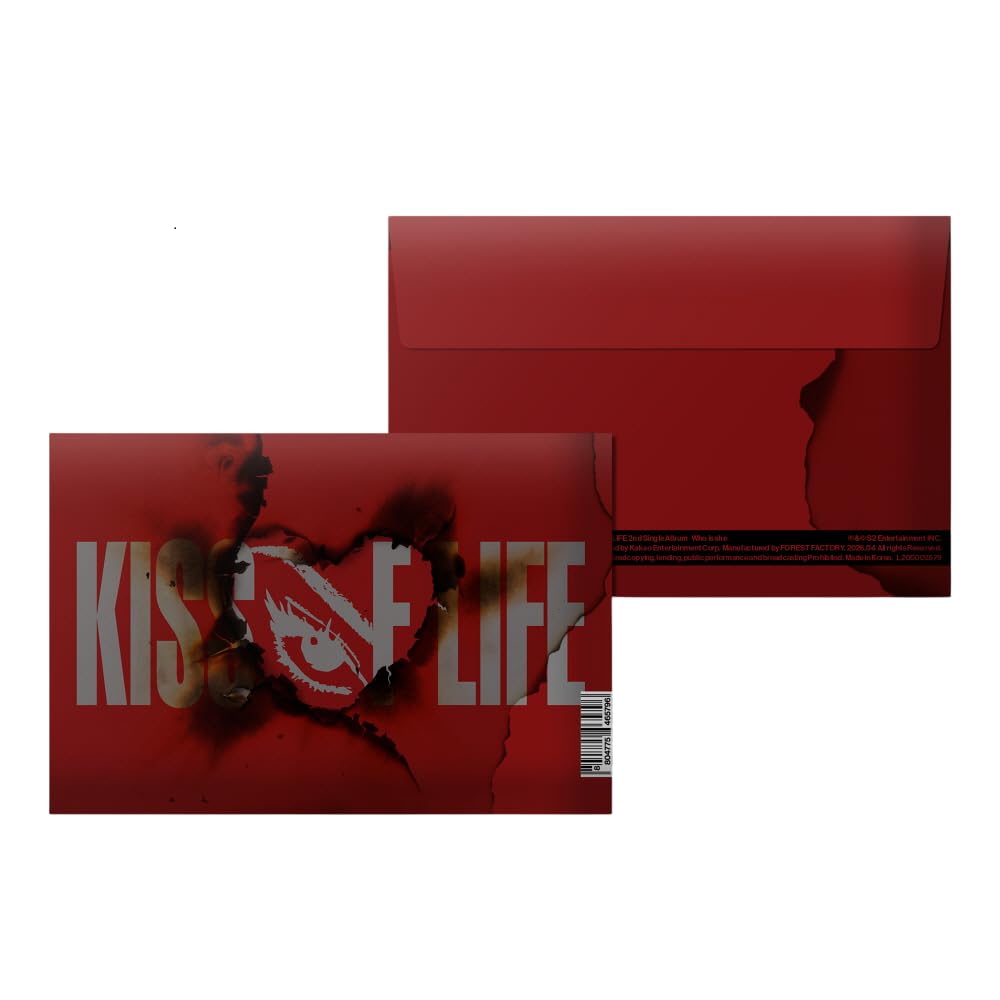 Amazon.com: KISS OF LIFE - 2nd Single Album Who is she [Who Ver