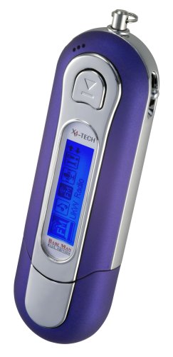 X4-TECH Baseman Reproductor de MP3 portátil DRM 512 MB Blue Edition Cover