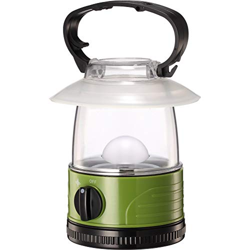 ZZD Mini LED Camping Lantern Lights, 4 AA Battery Powered Green Kids Small