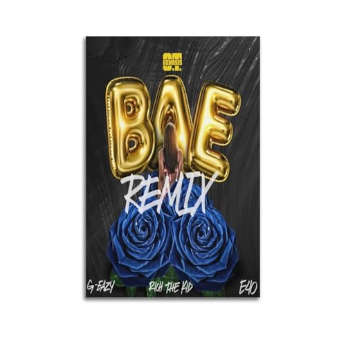 O.T. Genasis Poster imprimé imprimé imprimé limité, couverture de musique, chanteuse pop hip-hop, rap - art mural esthétique pour fille et garçon, adolescent, décoration de dortoir, 30 x 45 cm, sans