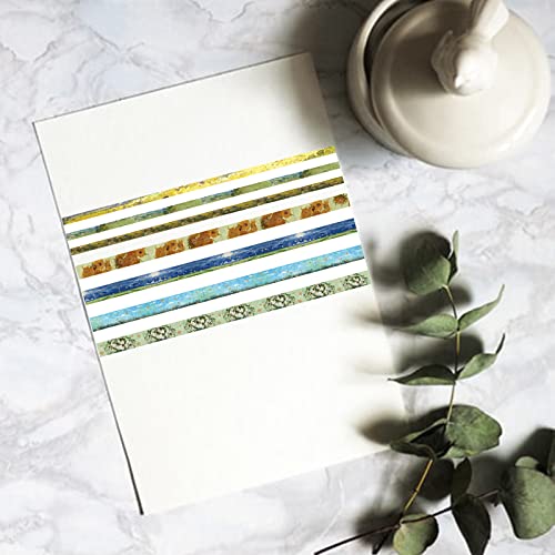 Cinta adhesiva decorativa estética para manualidades scrapbooking y diario de balas 5