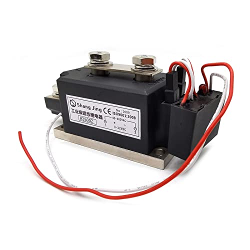 Relais à semi-conducteurs SSR 500A monophasé entrée 3-32VDC sortie 35-480VAC