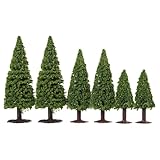 Arbres miniatures en plastique : de taille idéale, ils ne prennent pas trop de place et sont faciles à transporter