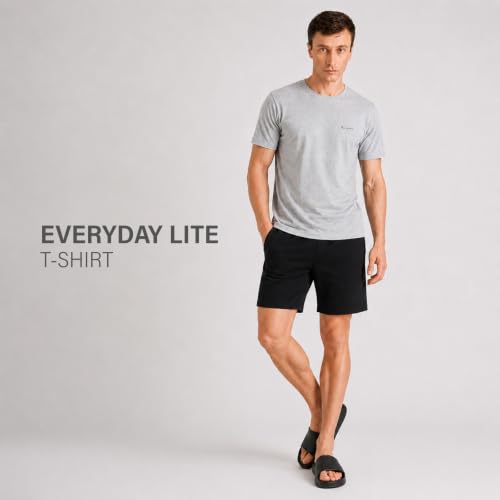 Image of Pepe Jeans Men's Solid 100% Cotton Regular Fit T-Shirt | Classic Everyday Basic Tee for Casual Soft Breathable Cotton Fabric | Round Neck | Short Sleeves | Comfortable All-Day Wear