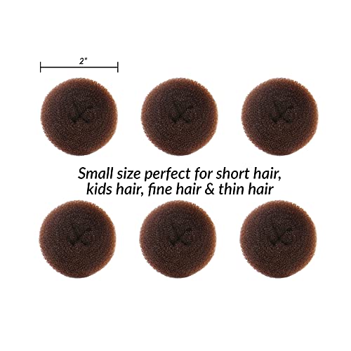 Styla Hair Small Donut Bun Maker For Kids Hair Buns thumb #2
