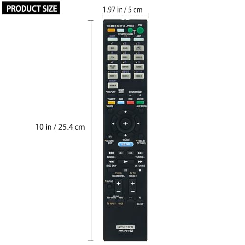 Télécommande RM-AAP049 compatible Sony 148975111 RM-AAL039 STR-DH810 - 2