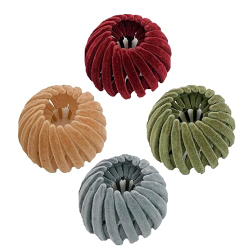 Broche, 4 piezas, accesorios para el cabello, nido de pájaro, para mujeres, Extensibles para niñas, fiesta, playa, exterior, noche, ducha, boda, boda,