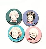 Golden Girls Gift Ceramic Coaster Set Coasters for Drinks Birthday Gift for Her Housewarming Gift Funny Gift for Friend New Home Gift