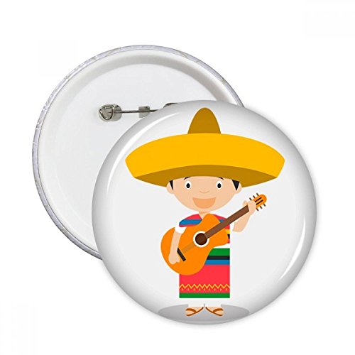 Badge guitare Mexique : le coffret de 5 cadeaux originaux pour les passionnés de musique L