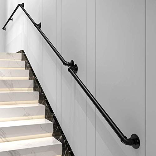 Main courante d'escalier industrielle design rétro DASHADAO rampe murale durable - 4