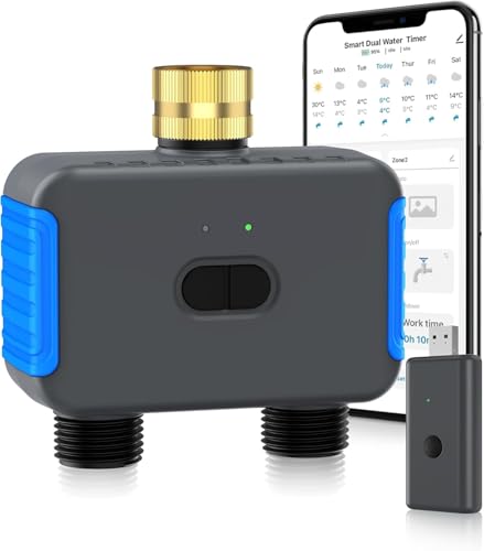 Bluetooth WiFi Garden Sprinkler Timer with App Control