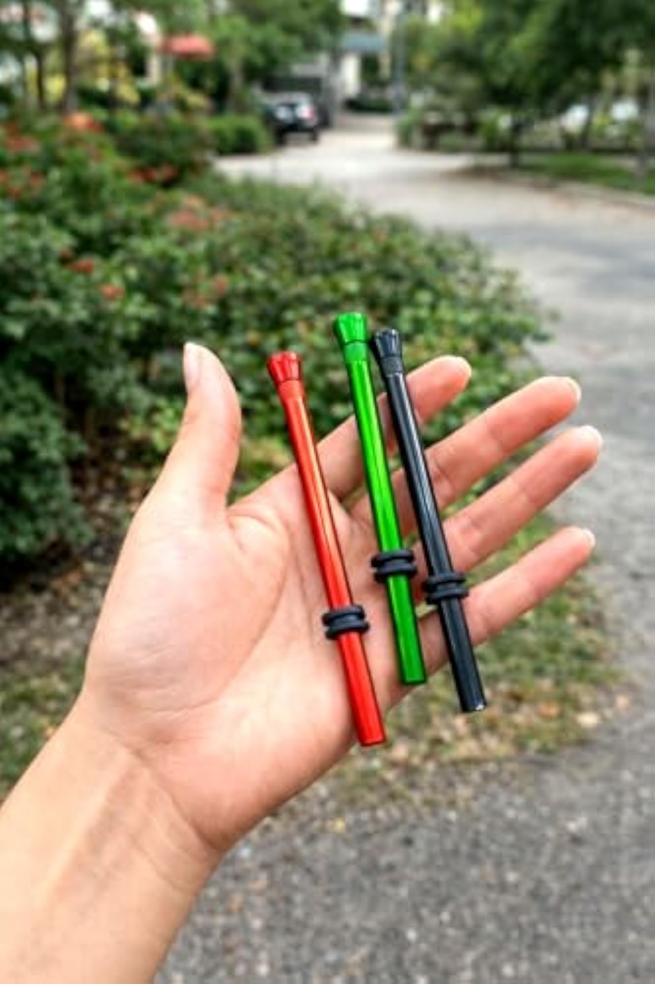 Bong Shooter Multicolour Smoking Pipe (Pack of 3)