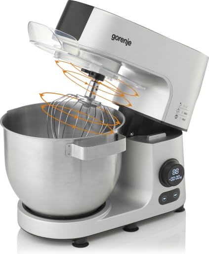 Wielofunkcyjny robot kuchenny, 1500 W, 7 l, 12 prędkości, z 3 akcesoriami Gorenje MMC1500SCX