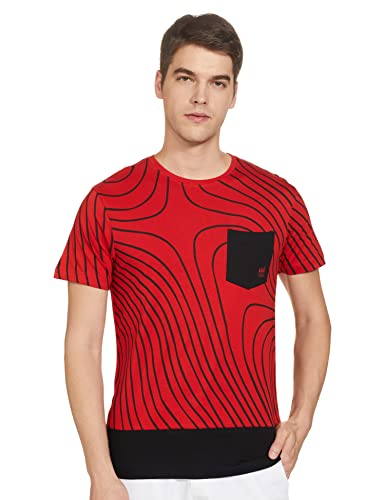Image of Max Men's Solid Slim Fit Tshirt