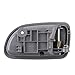 8261007010 8262007010 Front Rear Left Right Car Interior Door Handle for Kia Picanto Morning 2008 2009 2010(Black-1set)