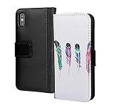 _Langlebige Qualität_Unsere Hülle ist mit harter PU-Schale und weichem TPU-Innenstoßfänger gefertigt, schützt das Telefon vor Kratzern, Öl, Wasserflecken, die staubdicht, stoßfest und sturzsicher ist. 360 Grad Rundumschutz.