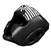 FightX-Boxing-Headgear-for-Boxers-MMA-Training-Equipment-Set-for-Youth-Boxing-Headguard-Synthetic-Leather-Muaythai-Kickboxing-Sparring-Helmet-Fighting-Headgear-HeadGuard-Protector-for-Men-Women FightX Boxing Headgear for Boxers MMA Training Equipment Set for Youth Boxing Headguard Synthetic Leather Muaythai Kickboxing UFC Sparring Fighting Headgear for Men & Women (Black, L/XL)