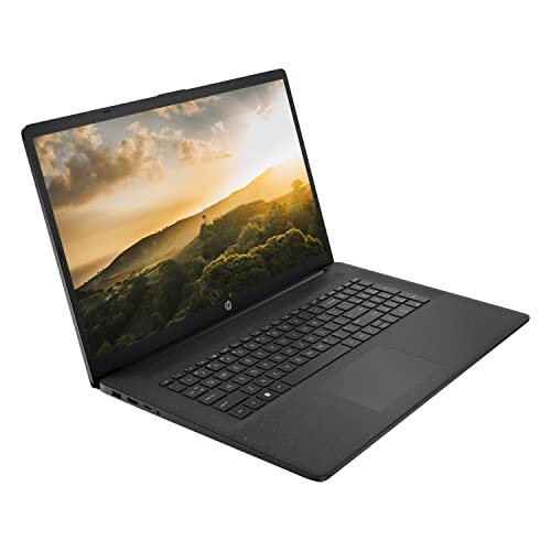 Image of HP Newest 17t Laptop, 17.3'' HD+ Screen, Intel Core i7-1165G7 Processor, 16GB DDR4 RAM, 1TB PCIe SSD, Wi-Fi, Bluetooth, HDMI, Webcam, Windows 11 Home, Black