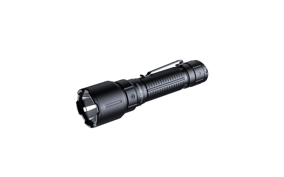 fenix WF26R Rechargeable Work Torch with Charging Cradle Mount | 3000 Lumens | 450m | 44 Hrs Max | 21700 Battery Powered | Magnetic Charging | IP68, Black