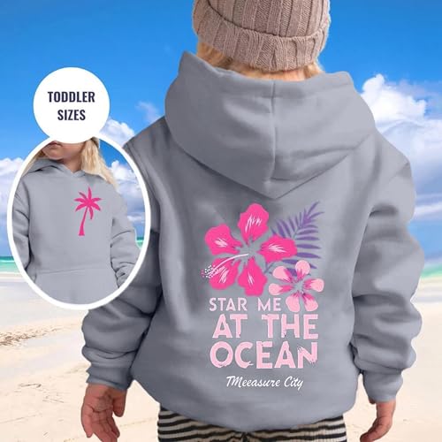 Boys Hoodie Oversized Fleece Long Sleeve Sweatshirts For Teen Girls Trendy With Pockets Warm Letter Print Fall Wearable Blanket Hoodie Kids Gray 5-6 Years First Day Of School Outfit For Girls2