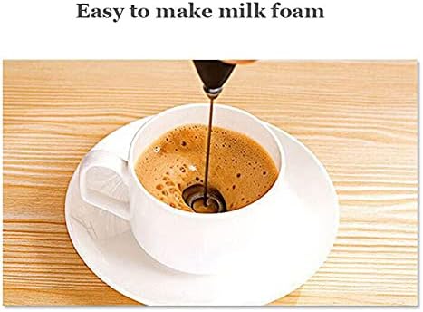 Milk Frother Handheld Mixer Foamer Coffee Maker Egg Beater Chocolate/Cappuccino Stirrer Mini Portable Blender Kitchen Whisk Tool M1-Pink