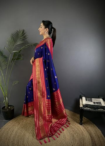 Pandadi Saree zari woven silk saree in soft silk – image 3