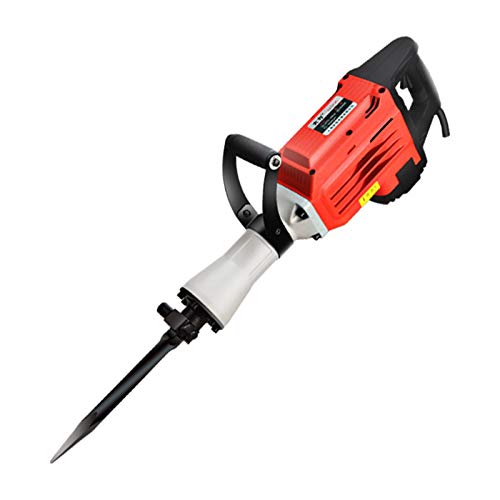 ZIRUIGONG 1500 Watt Elektrischer Abbruchhammer 1700 BPM Professioneller Betonbrecher in Industriequalität, inkl. Spitz…