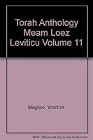Torah Anthology Meam Loez Leviticu Volume 11 B000XXJ7KS Book Cover