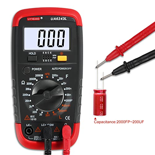 The7Box Professional Capacitor Tester Lcr Meter Lcd Digital Capacitance Inductance Resistance Tester For Testing Resistance, Capacitance And Inductance Also It Can Be Used To Test Triodes. #TOP5