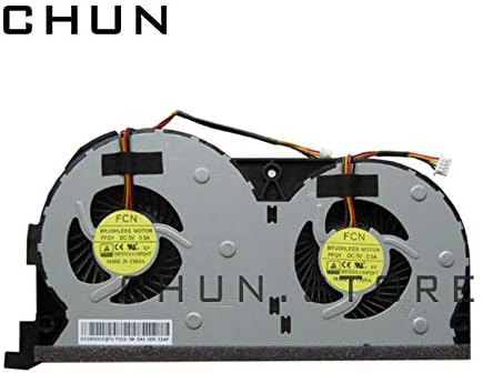 FCQLR New CPU Enfriador Ventilador Compatible para Lenovo Y50-70AS Y50P-70FFGY Y70-70 Y50-70 Y50-50 Y50 Y50-70AM enfriamiento Ventilador