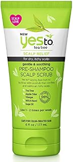 Yes To Tea Tree Gentle & Soothing Pre-Shampoo Scalp Scrub
