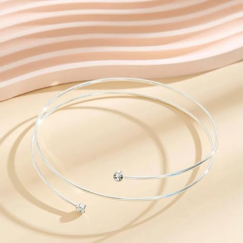 Image of Long tiantian Gold Arm Cuff Upper Arm Armband Greek Goddess Costume Jewelry