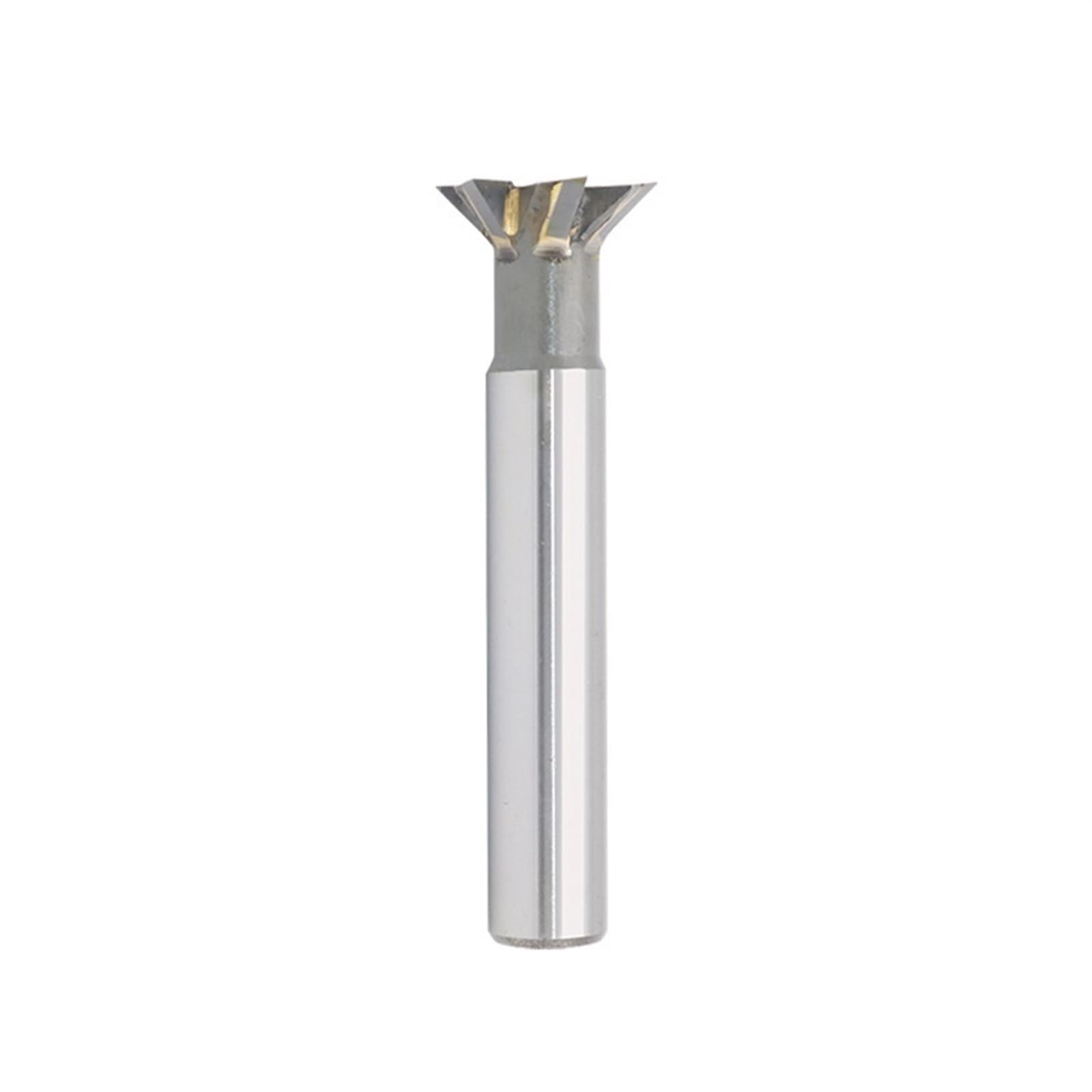 Fresa de Cola de Milano de 45 Grados, 12-45 mm, vástago Recto de carburo de tungsteno, for ranurado de Metal, 1 Unidad(20X45degX12X4T)