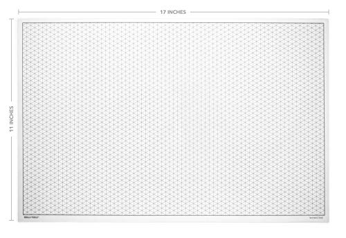 image for Koala Tools | Geometric Grid Transparency Sheets (Variety Pack of 4) -