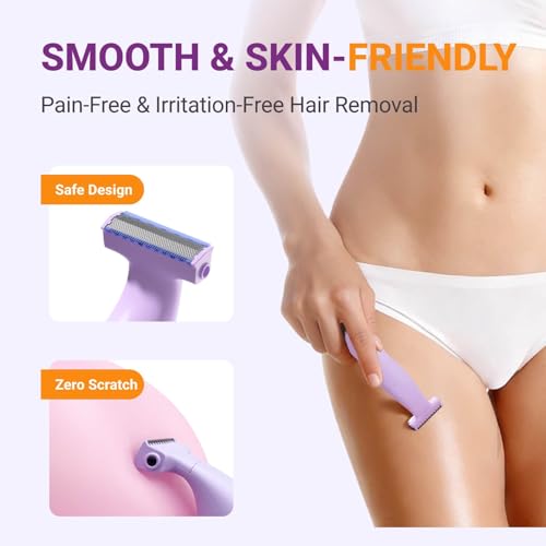 Rasoir electrique jambes et corps pubien etanche haute precision - 2