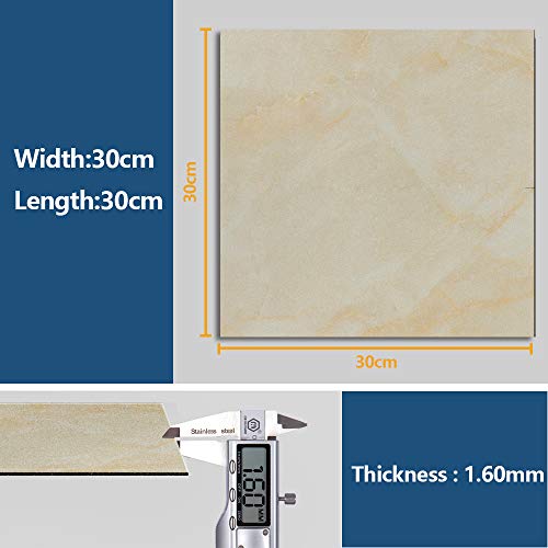 VEELIKE Confezione 4 Pezzi 30cm x 30cm Piastrelle