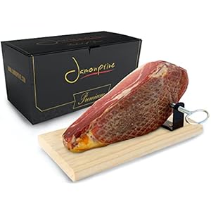 Jamonprive Premium Gerijpte Gran Reserva (Serrano Ham) ca. 1 Kg – Spaanse ham (Hamklem en Hammes niet inbegrepen)