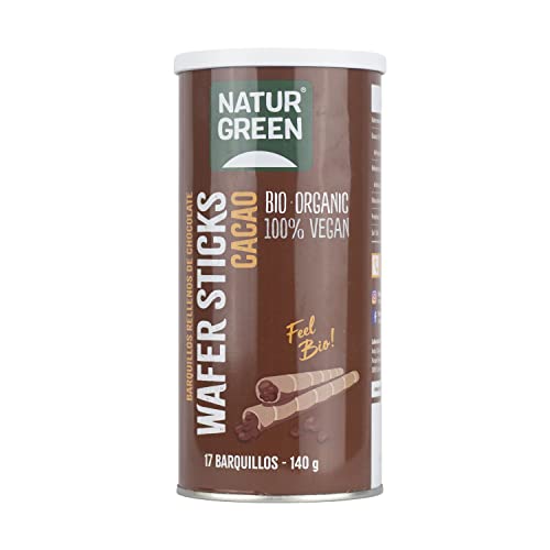 Naturgreen Barquillos Rellenos De Choco, 140G (Bio)