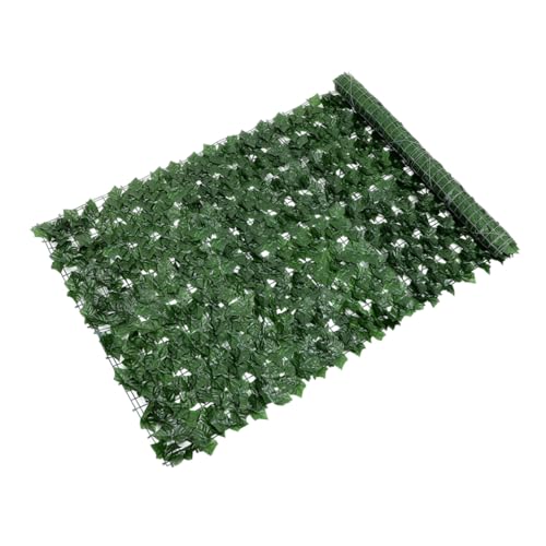 TEHAUX Valla Artificial para Balcón Plantas Verdes Decoración de Jardín Enrejado de Artificiales Muro de Falsas Muro de Vegetación Decoración de Balcones de Patios de Jardines
