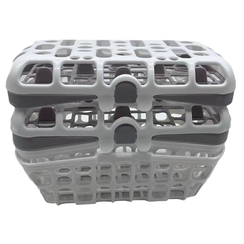 DAGLLGEW Panier de Lave-Vaisselle pour Articles de bébé, Panier d'évier biberon capacité, Lave-Vaisselle Bouteille écologique pour Les Tout-Petits et Les...