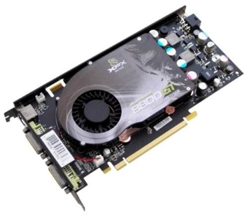 Tarjeta XFX GF 8800 GT 625M de 512MB para solucionar problemas de vídeo y pantallas secundarias