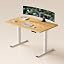 Maple Desktop + White Frame